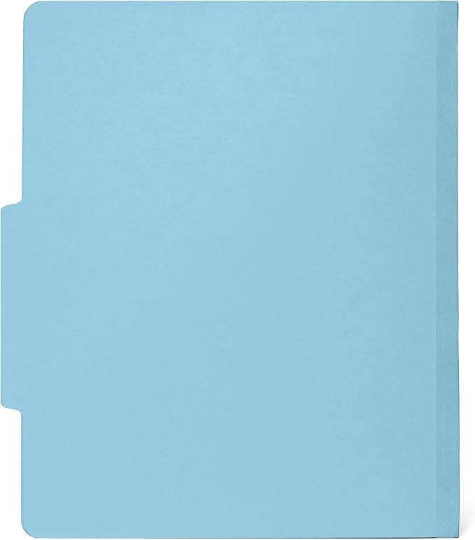 Blue Summit Supplies 10 Blue Classification Folders with 2 Dividers and 2 Inch Tyvek Expansions for Organizing Medical, Law, and Office Files (Pack of 10) - Image 4