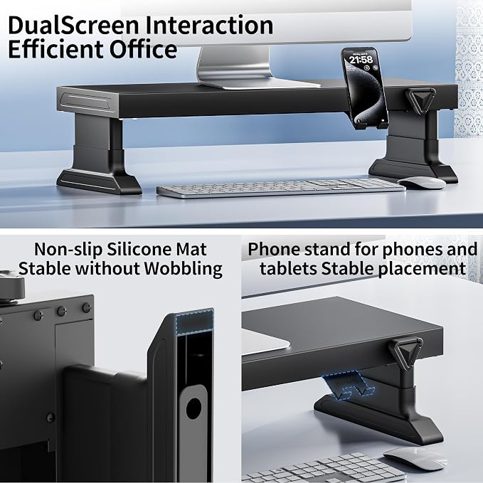 Computer monitor stand (Manually adjustable height, Basic Edition 630) - Image 3