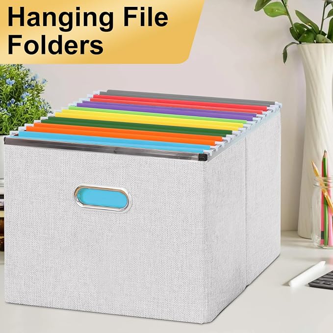 Hanging File Folders, 120 Pack Letter Size Hanging File folders with 1/5-cut Tabs, Stay Organized for Your Home and Office Bulk File, Documents and Paper, 10 Colors - Image 6