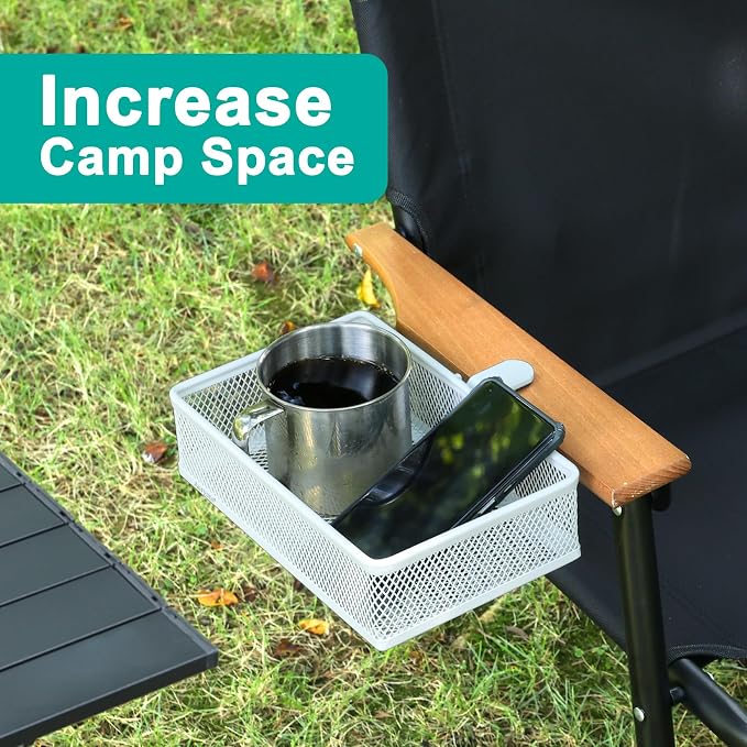 Under Desk Drawer, Clamp on Desk Organizer Under Table Hanging Desk Storage | 2 ways to clamp on: desk side or leg. Under desk organizer, clamp on desk drawer, basket hanging under table shelf, no-drill - Image 4