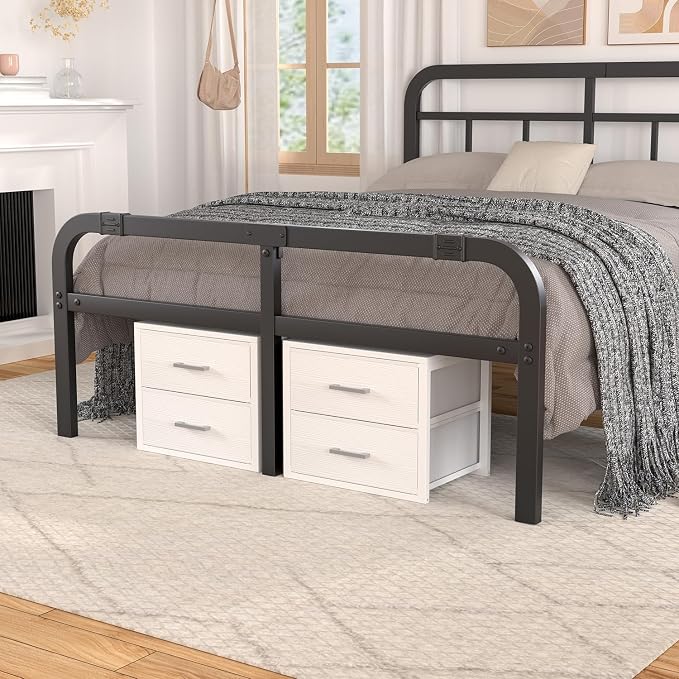 BOLUO Stackable Storage Drawers Closet Organizers and Storage Fabric White 2 Drawer Dresser for Bedroom 2 Packs Modern - Image 9