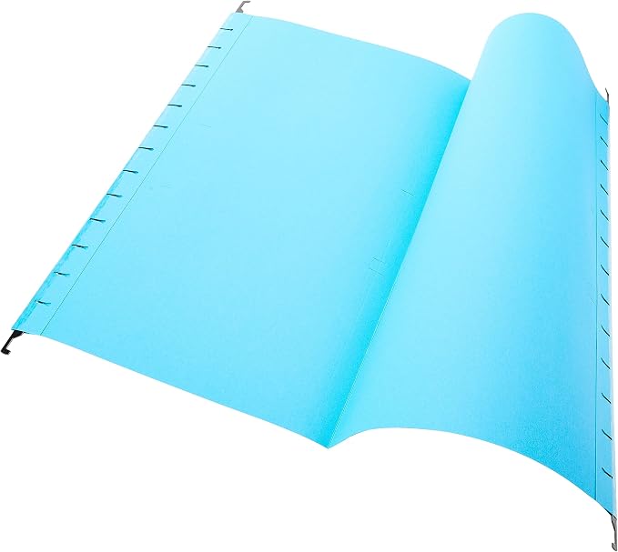 Esselte Pendaflex - Folio Folio with Hanging Hooks, 25 Count, Blue - Image 2