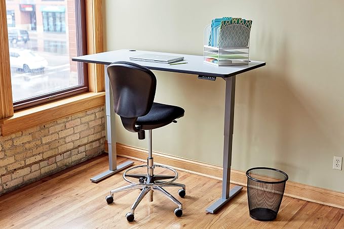 Safco Onyx Mesh 2 Tray, 6 Sorter Desktop Organizer 3255BU, Blue Powder Coat Finish, Durable Steel Mesh Construction, Space-Saving Functionality - Image 2