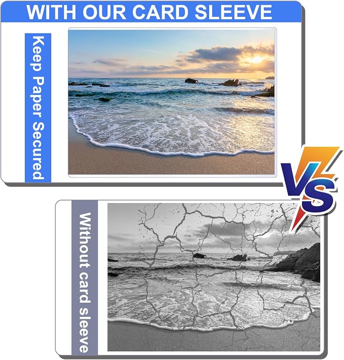 Sherr 20 Pcs 16 x 20 Inches Rigid Print Protectors Clear Hard Plastic Sheet Protectors Poster Sleeves for Protect Store and Display Photographs, Prints and Documents - Image 3