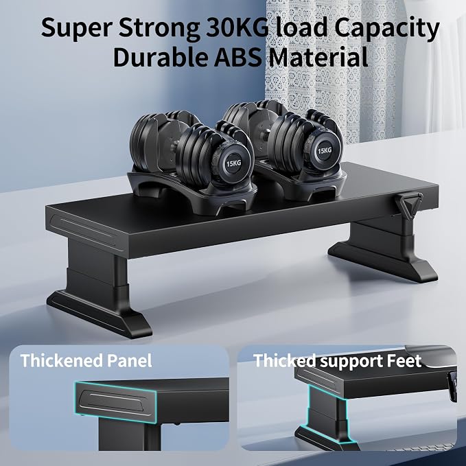 Computer monitor stand (Manually adjustable height, Wireless charging version 600) - Image 5