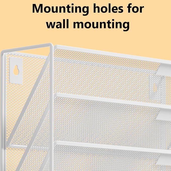 Kuntine.B Wall File Organizer Office Hanging Magazine Holder Wall File Organizer for Office Home - Image 4