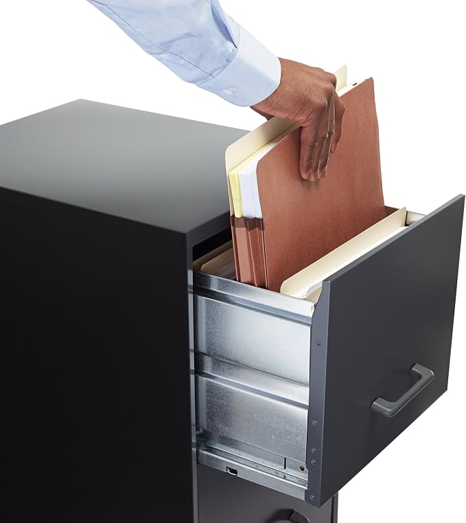 Amazon Basics Expanding File Folder Organizer with Pockets, Letter Size, 3.5-Inch Expansion, Accordion Style, Large Capacity Document Storage, Brown, 25-Pack - Image 6