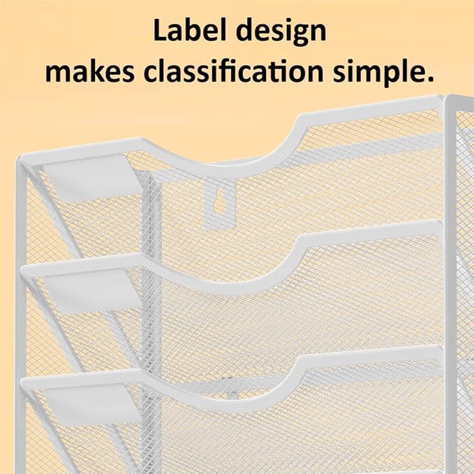 Kuntine.B Wall File Organizer Office Hanging Magazine Holder Wall File Organizer for Office Home - Image 5