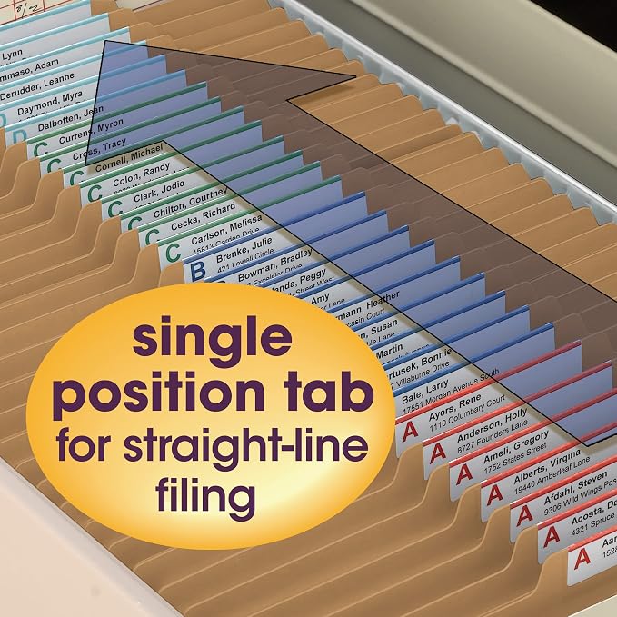 Smead Heavyweight Fastener File Folder, 2 Fasteners, 2/5-Cut Tab Right of Center Position, Guide Height, Letter Size, Kraft, 50 per Box (14882) - Image 8