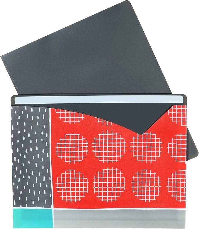 C-Line Write-On File Jackets, Playful Pops Design, Pack of 6 (63540) - Image 5