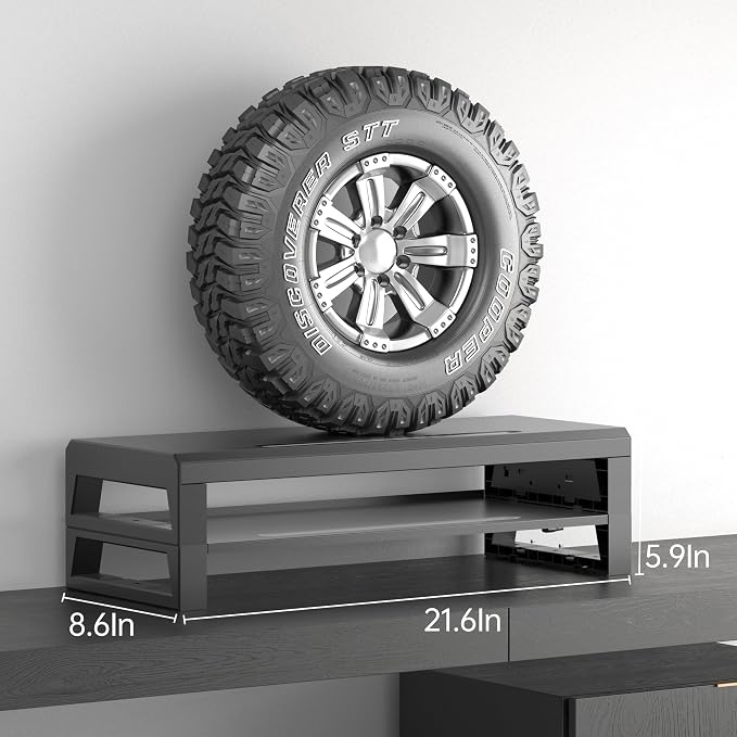 Computer monitor stand (USB Hub Fast Charging Version, Two-layer 550mm) - Image 8