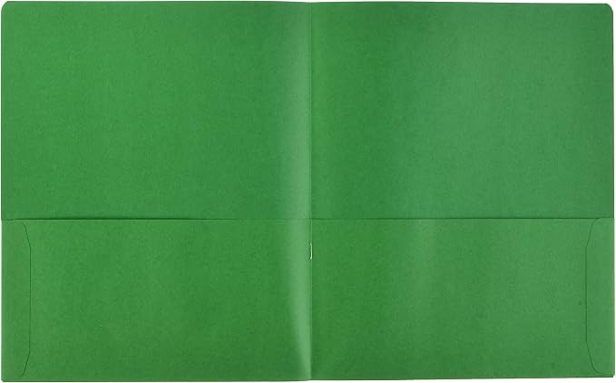 SKILCRAFT 7510-01-316-2302 Double Pocket Portfolio, 8-1/2 x 11 Inch Height, Assorted Colors (Box of 25) - Image 2