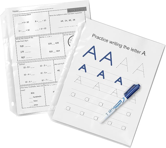 Avery 74401 Heavyweight Sheet Protectors, Letter Size, Non-Glare, 200/BX - Image 2