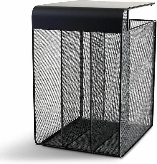 Safco Onyx Hanging Desktop Organizer with 3 Vertical Trays, Under-Desk Storage by SafcoProducts