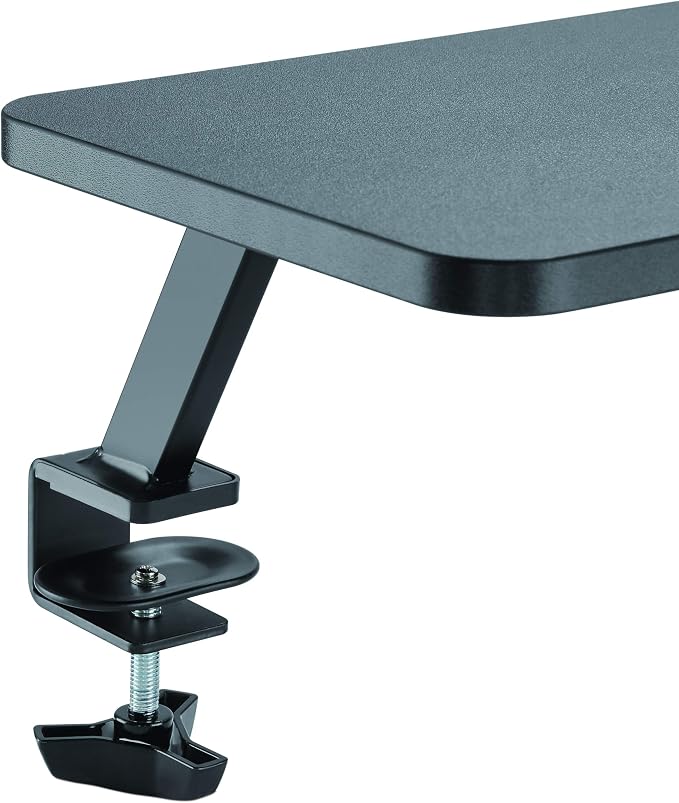 StarTech.com Monitor Riser Stand - Clamp-on Monitor Shelf for Desk - Extra Wide 25.6" (65 cm) for up to 34" Monitors - Black (MNRISERCLMP) - Image 5