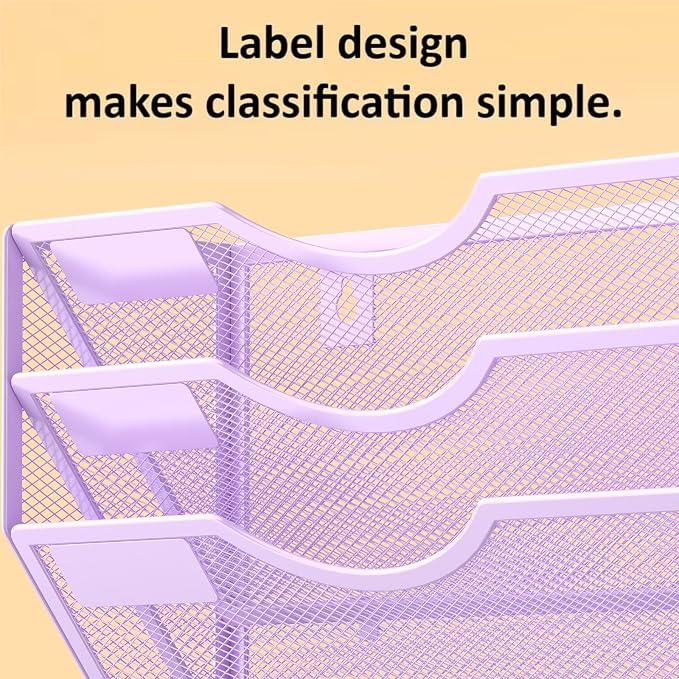 Kuntine.B Wall File Organizer Office Hanging Magazine Holder Wall File Organizer for Office Home - Image 5