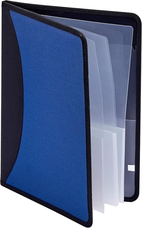 It's Academic Executive Portfolio, 14 Pocket, Assorted Colors, Color May Vary (98284) (Pack of 6) by ItsAcademic