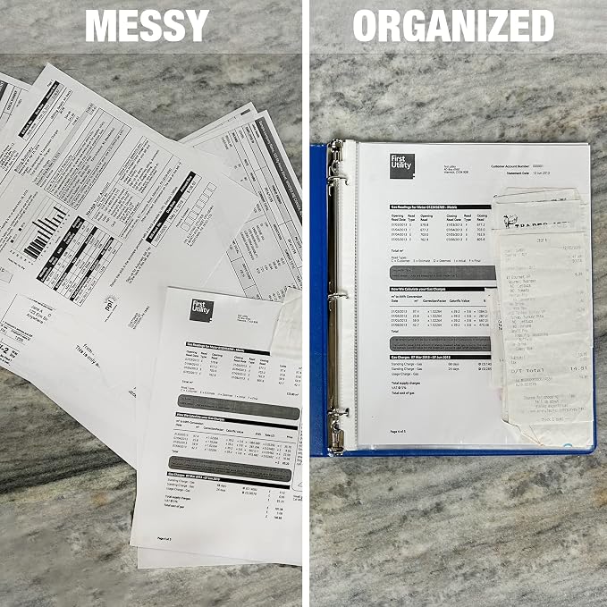 Samsill Ultra Clear Sheet Protectors, 250 Pack, 8.5x11 Inch Page Protectors for 3 Ring Binder, Premium Heavy Duty, Letter Size, Top Loading, Acid Free - Image 4