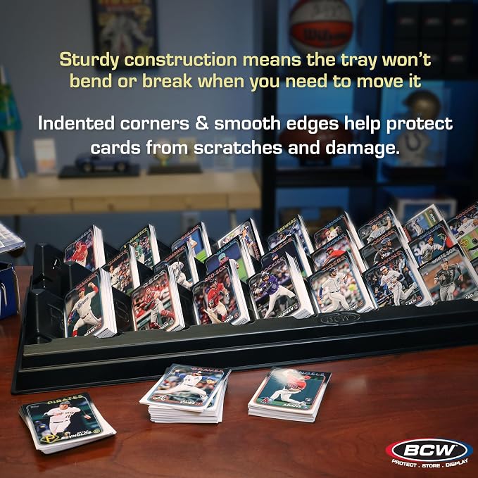 BCW SafeSort Card Sorting Tray – Organizer for Baseball, Trading, TCG, Deck, Game, and Collection Display - Image 5