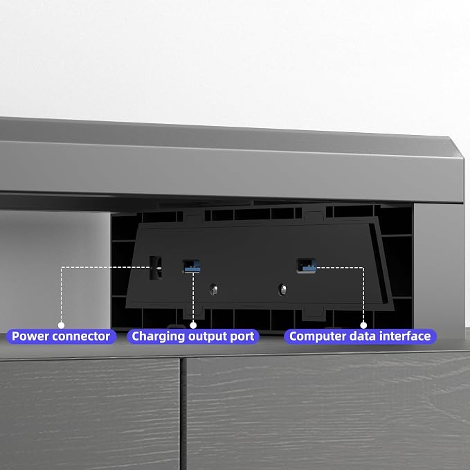 Computer monitor stand (USB Hub Fast Charging Version, Two-layer 700mm) - Image 5