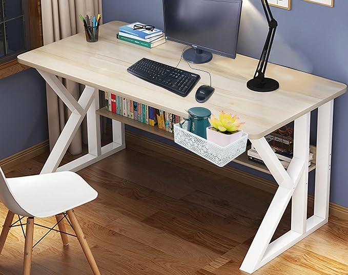 Under Desk Drawer, Clamp on Desk Organizer Under Table Hanging Desk Storage | Under desk organizer: clamp on desk drawer, under desk basket, hanging desk organizer, clamp on under table shelf, no-drill - Image 5