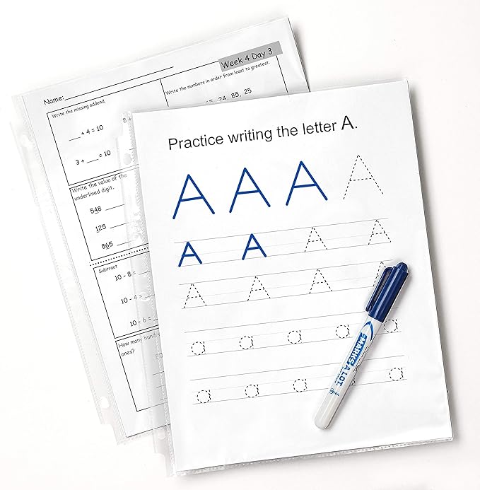 Avery® Semi-Clear Standard Weight Sheet Protectors, Top Load, 100 Document Protectors (75536) - Image 5