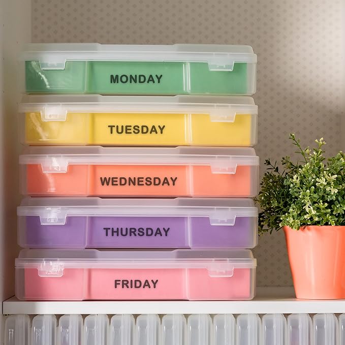 IRIS USA Scrapbook Case |Made in USA| Fits 12"x12" - Thick (6-Pack) - Clear | Portable Plastic Storage Organizers with Built-In Handles for Paper, Art, Board Games, Crafts, Files & Office Supplies - Image 10