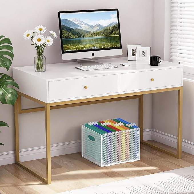 samstar Hanging File Organizer, Mesh File Folder Organizer Crate Cabinet Inserts Storage Box, Letter Size,White - Image 5