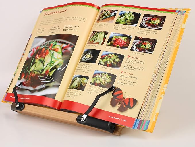 BS1500 11.8x8.5 Portable Adjustable Foldable Bookstand Holder for Reading Hands Free Large Thick Heavy Textbooks Cookbooks Tablets - Image 8
