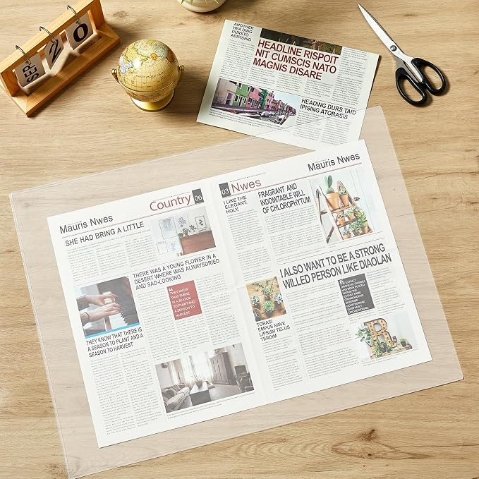 30 Pcs Poster Protector Sleeves 18 x 24 Inch, Clear Plastic Poster Sleeves Frame, Waterproof Rigid Print Sheet Protectors for Art Portfolio Storage, Wall Display, Magazines, Photos, Papers - Image 4