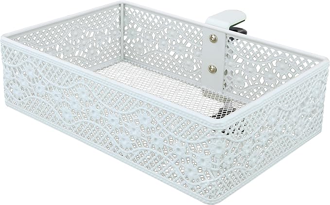 Under Desk Drawer, Clamp on Desk Organizer Under Table Hanging Desk Storage | Under desk organizer: clamp on desk drawer, under desk basket, hanging desk organizer, clamp on under table shelf, no-drill - Image 2