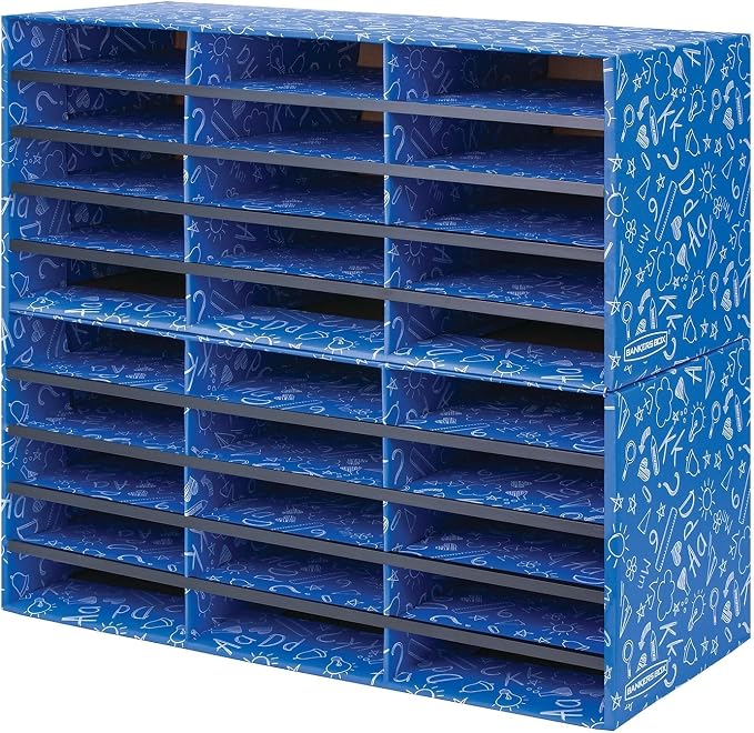 Bankers Box 30-Compartment Mail Sorter | Turn paper piles into organized workflows with durable compartments that keep mail, forms, and projects easy to find. - Image 3