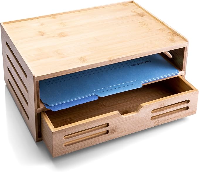 Achieva Bamboo Organizer with Drawer (71005) - Image 5