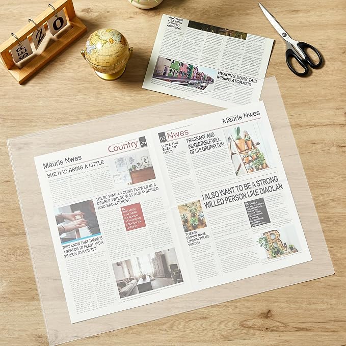 12 Pcs Poster Protector Sleeves 18 x 24 Inch, Clear Plastic Poster Sleeves Frame, Waterproof Rigid Print Sheet Protectors for Art Portfolio Storage, Wall Display, Magazines, Photos, Papers - Image 4