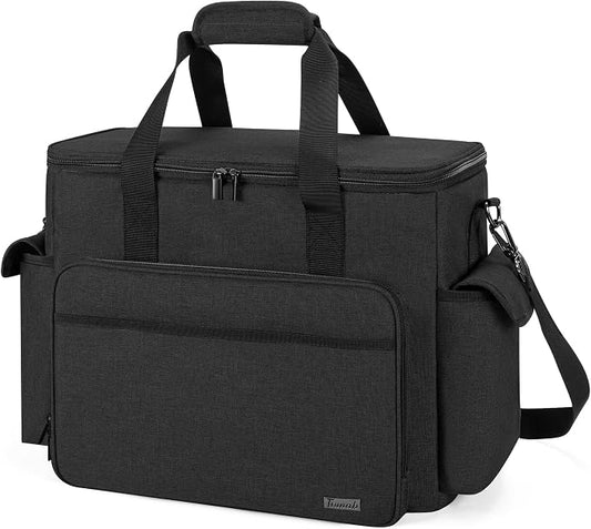 Trunab Scrapbook Bag with Laptop Sleeve & Pockets, Craft Organizer Tote | Padded Laptop Sleeve, Multiple Pockets for Scrapbooking Supplies & Art Tools by Trunab