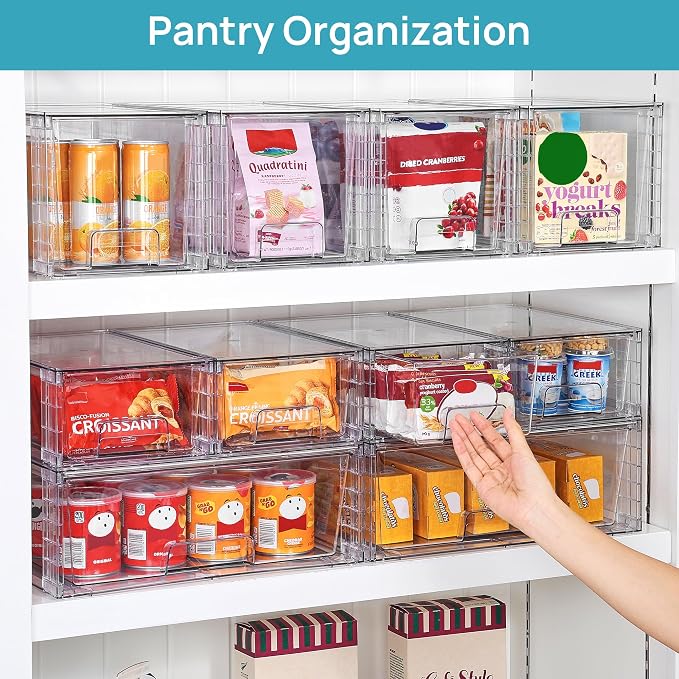 Vtopmart 7pack Easily Clear Storage Dawers - Image 6