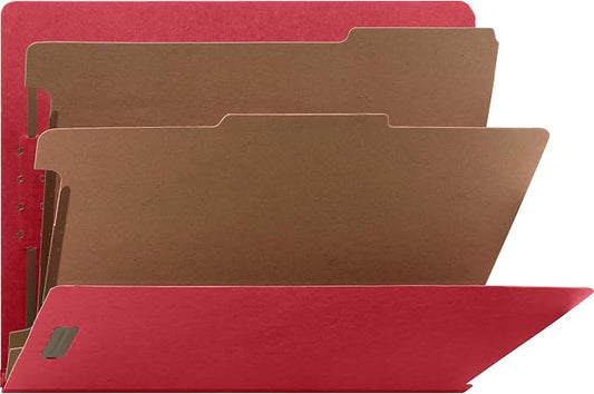 Recycled End Tab Classification Folders (NATSP17372) by Nature+Saver