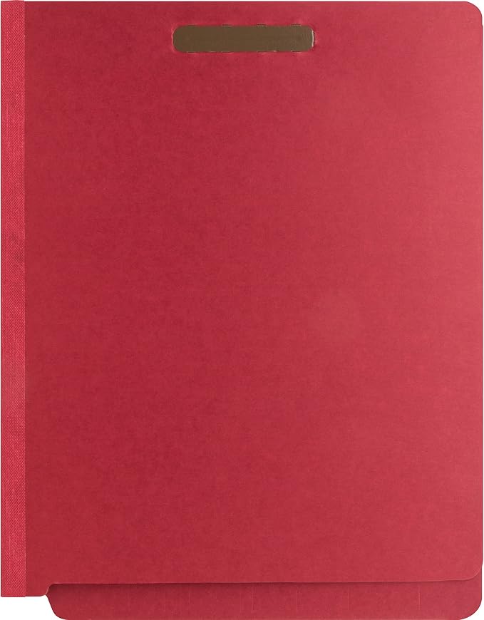 Recycled End Tab Classification Folders (NATSP17372) - Image 2