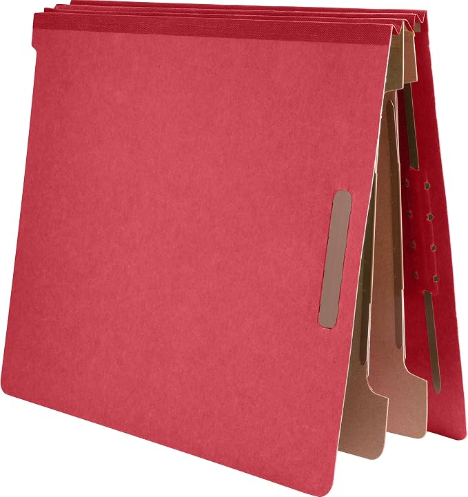 Recycled End Tab Classification Folders (NATSP17372) - Image 7